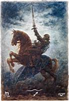 Luis Royo - Black Tarot - The Labyrinth Tarot, 46